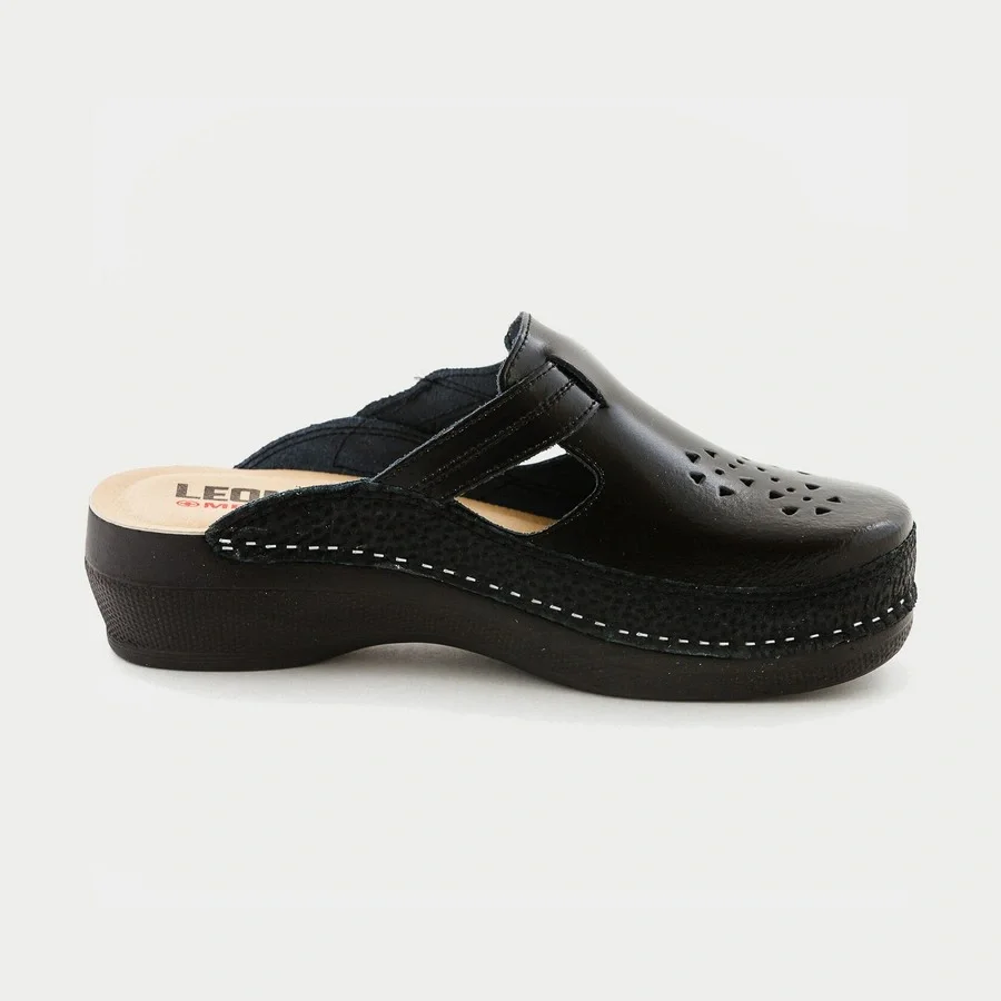 Сабо LEON ортопедические женские MED156B, черные - фото 2