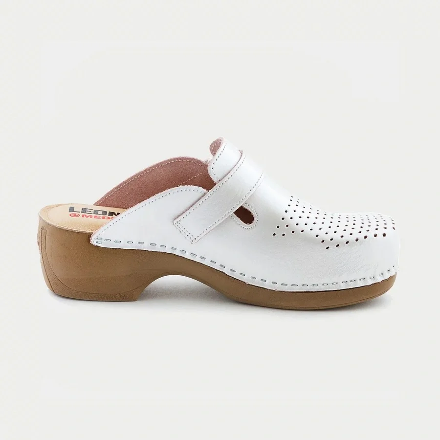 Сабо LEON ортопедические женские MED159P, перламутр - фото 3