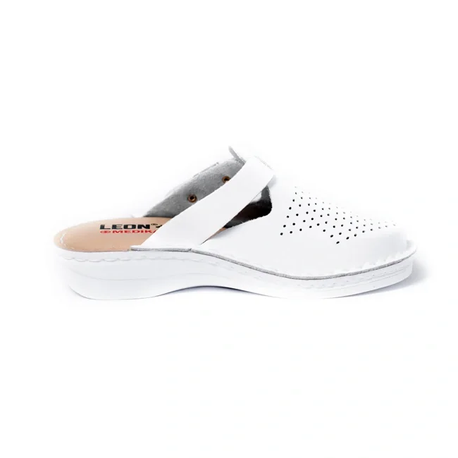 Сабо LEON ортопедические женские MED260W, белый - фото 4