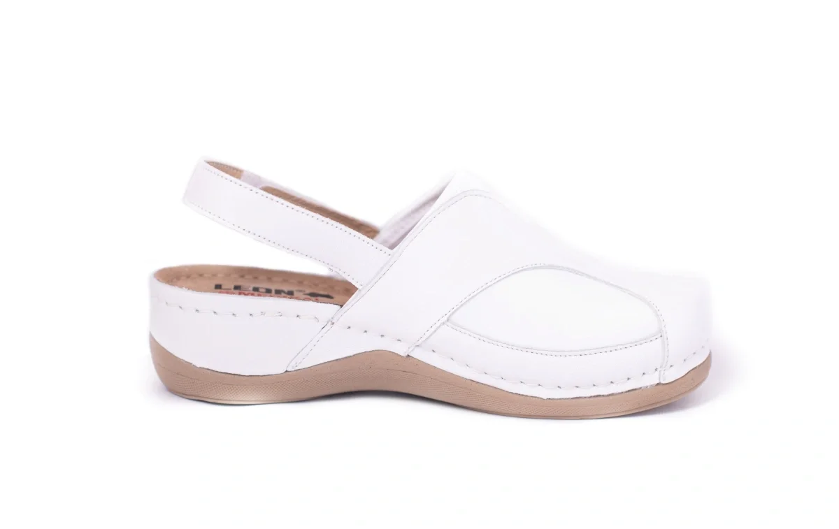 Сабо LEON ортопедические женские MED913W, белый - фото 12