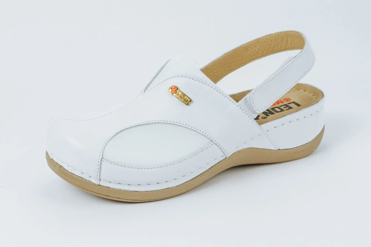 Сабо LEON ортопедические женские MED913W, белый - фото 2