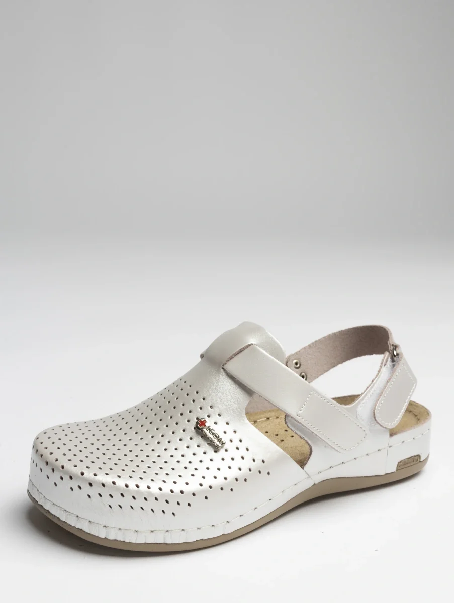 Сабо LEON ортопедические женские MED951P, перламутр - фото 2