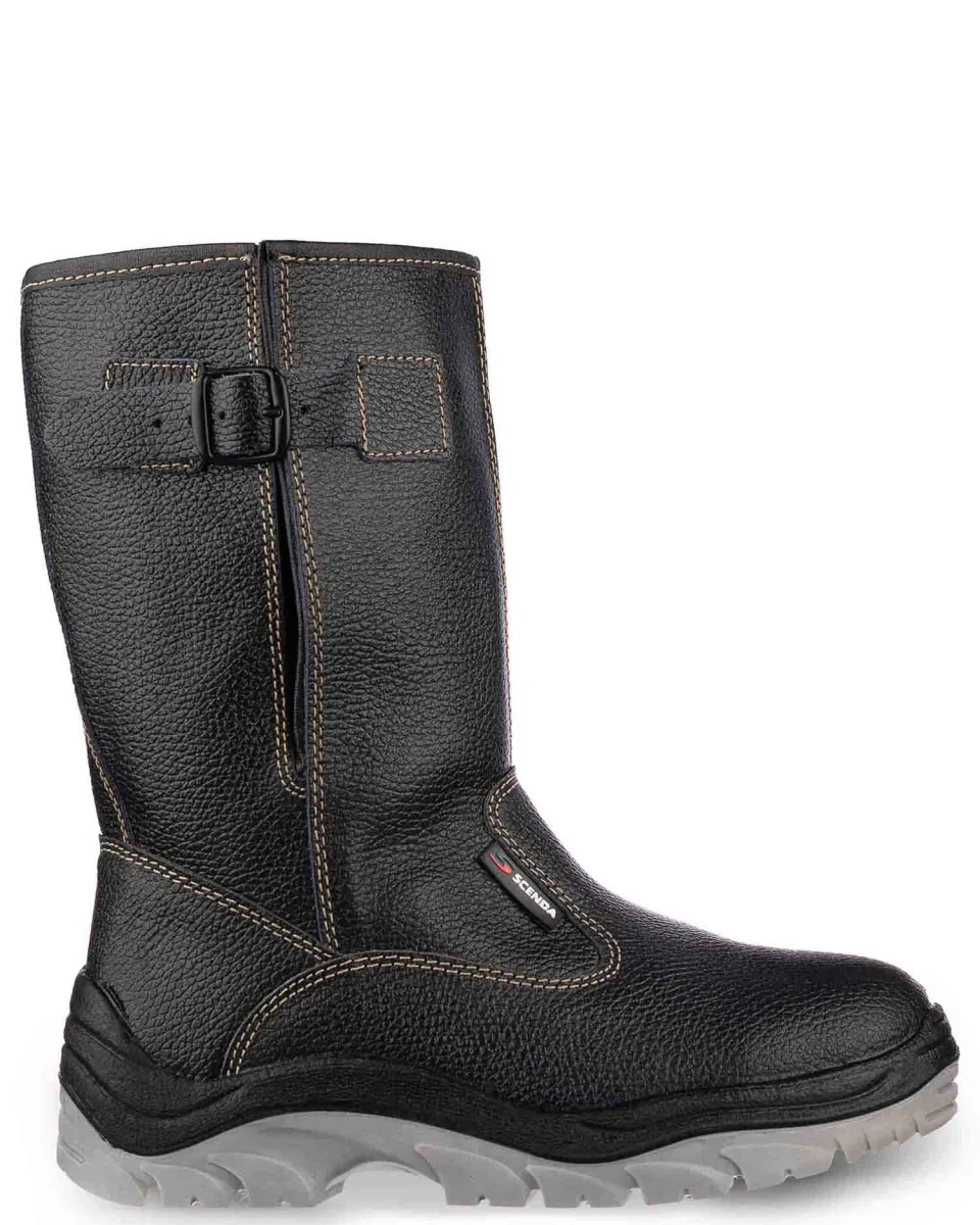 Сапоги рабочие Редгрей ПУ/ТПУ, металлический подносок, натуральная кожа - фото 4