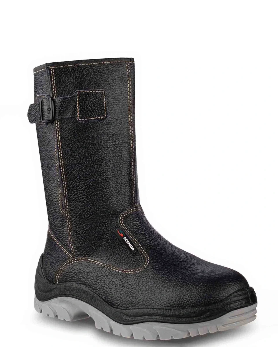 Сапоги рабочие "Редгрей" ПУ/ТПУ, металлический подносок, антипрокольная стелька, натуральная кожа - фото 1