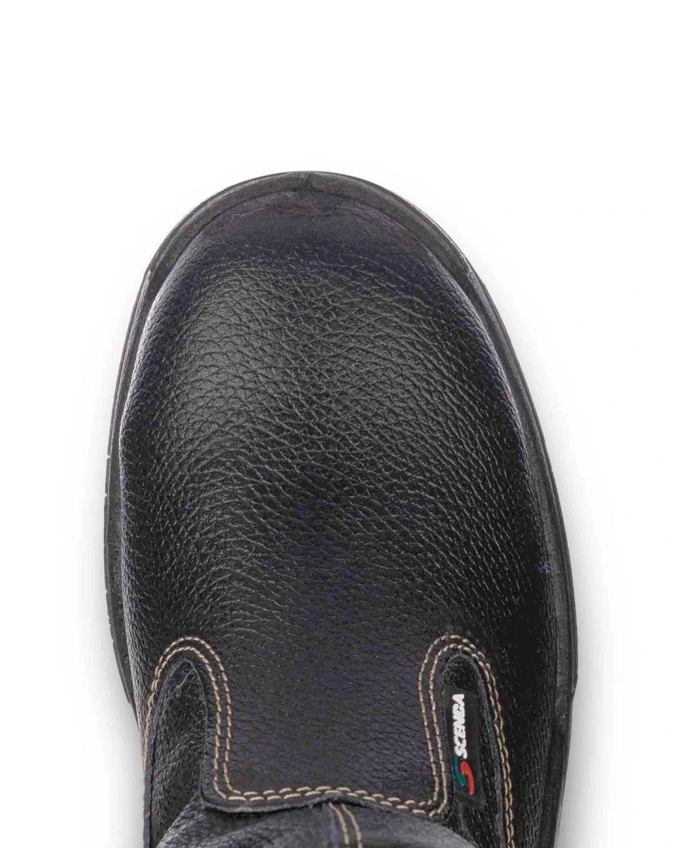 Сапоги рабочие СТИКС ПУ, металлический подносок, натуральная кожа - фото 5