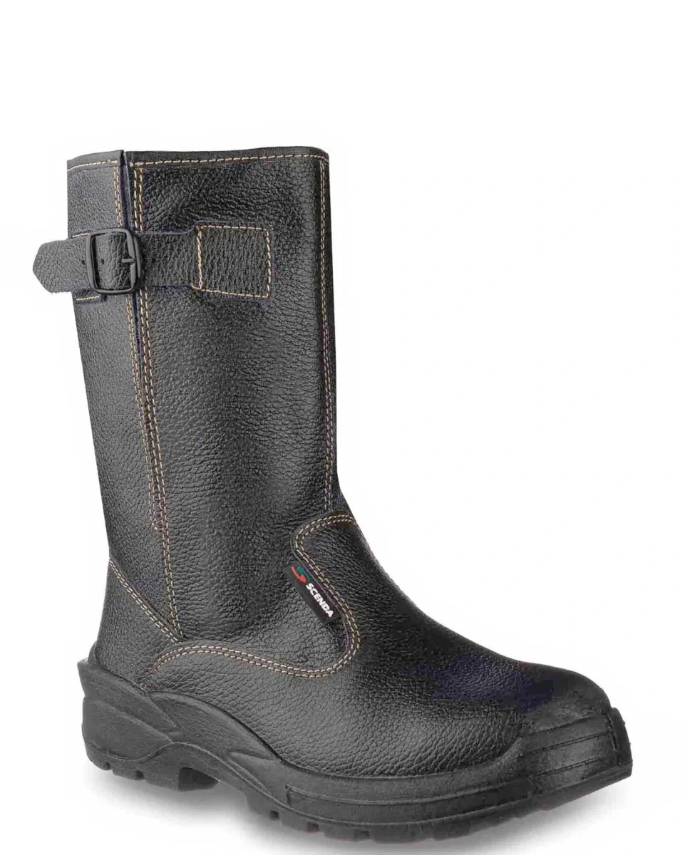 Сапоги рабочие "Стикс" ПУ, натуральная кожа - фото 1