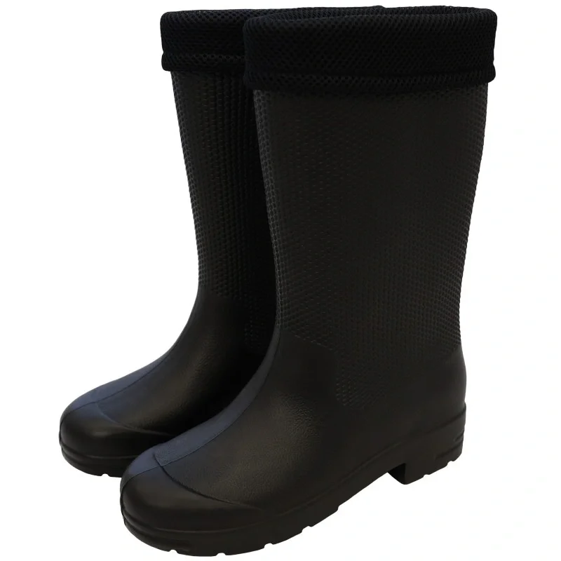 Сапоги ЭВА АВРОРА (ЖАНЕТТ) женские, утепленные (нетк. полотно), черные - фото 1