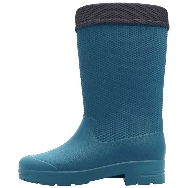 Сапоги ЭВА АВРОРА (ЖАНЕТТ) женские, утепленные (нетк. полотно), изумрудные - фото 2