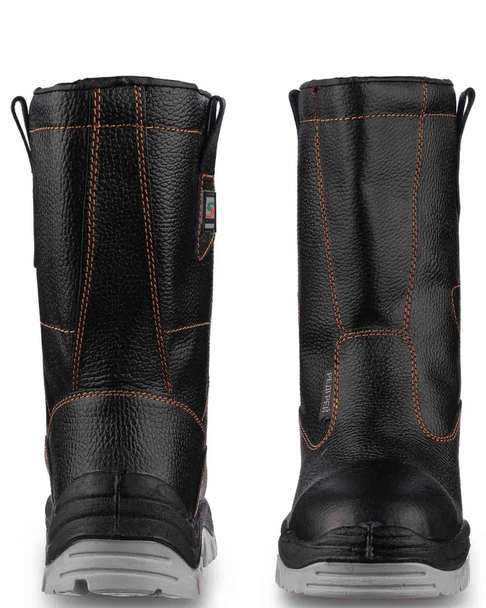 Сапоги кожаные утепленные РЕДГРЕЙ ПУ/ТПУ - фото 2