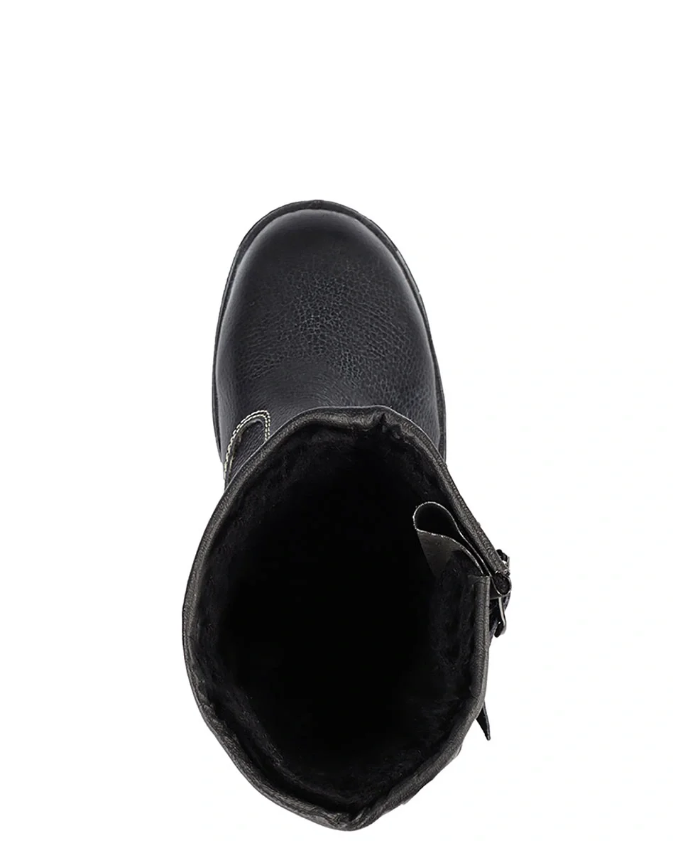 Сапоги кожаные утепленные СТИКС ПУ - фото 7