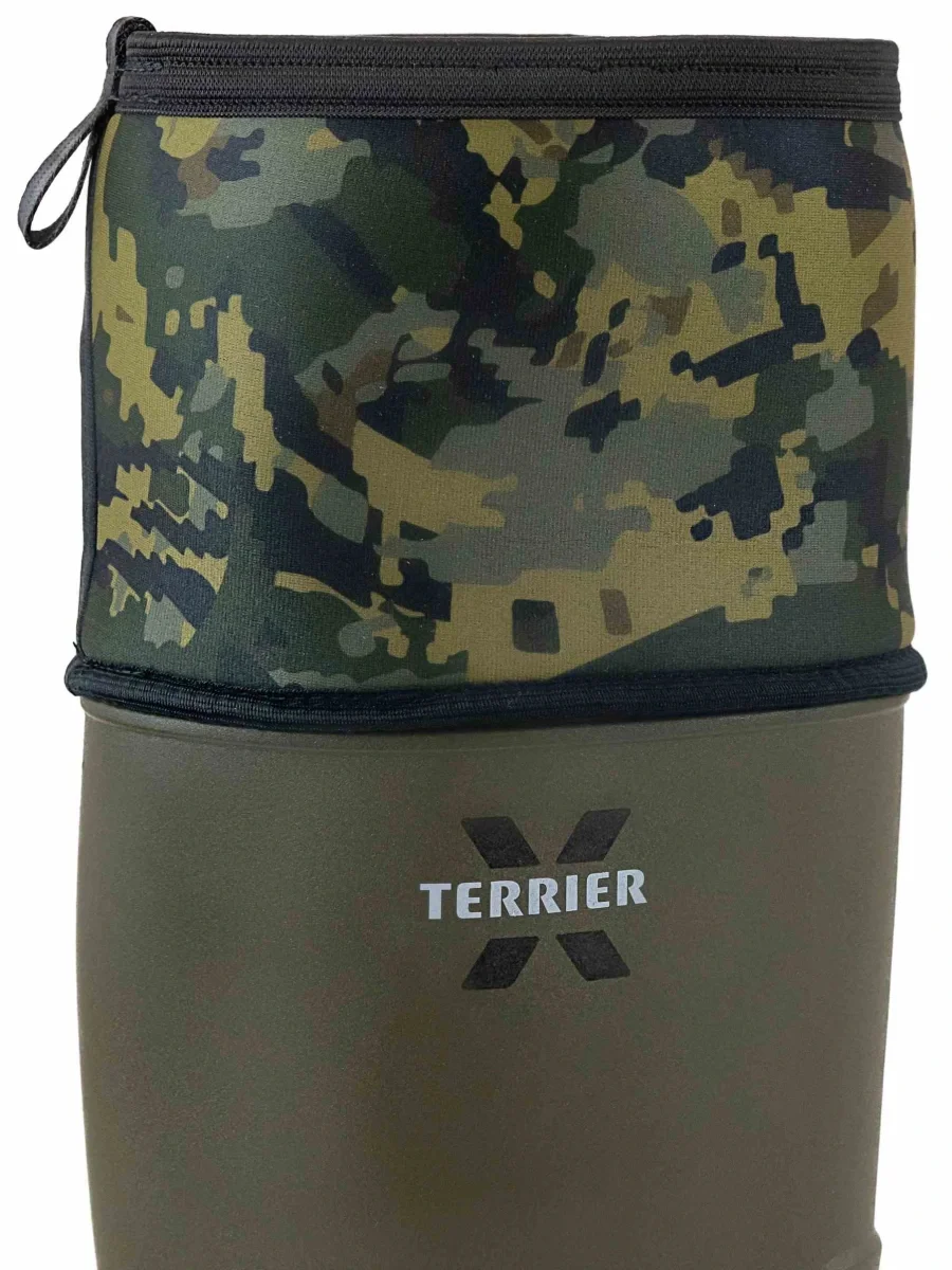 Сапоги ПУ/ТПУ С1310 XTERRIER (HARWELD) мужские, с надставкой, оливковые - фото 4