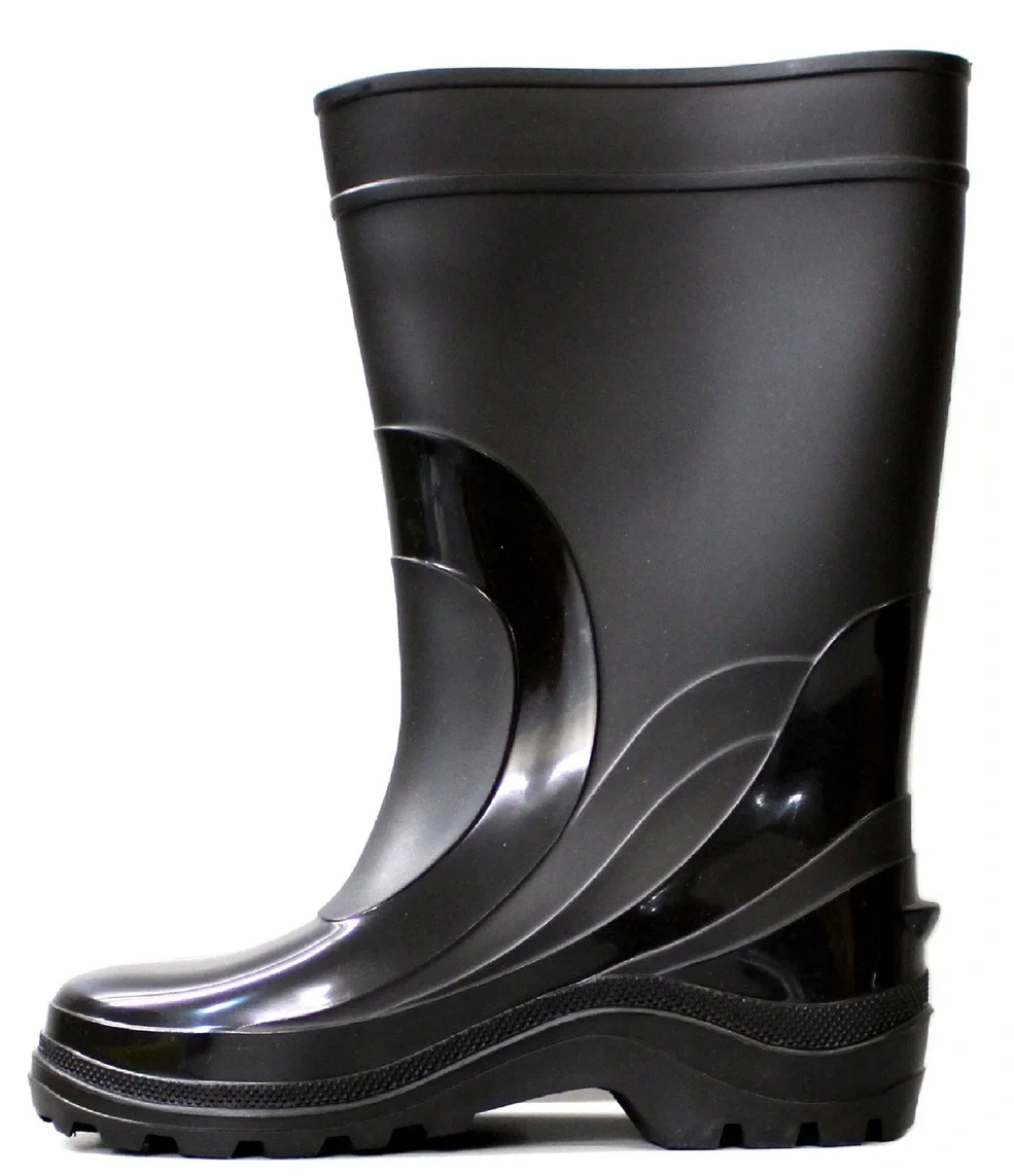 Сапоги ПВХ Д10 ФАЗАН (ДАРИНА) черные - фото 3