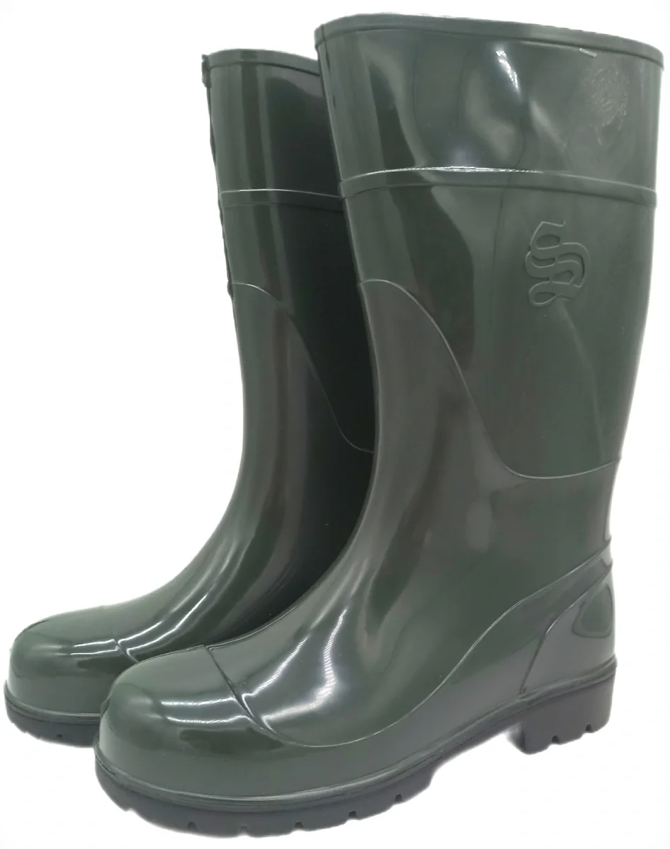 Сапоги ПВХ Е-34 МБС (STEP) женские, олива - фото 1