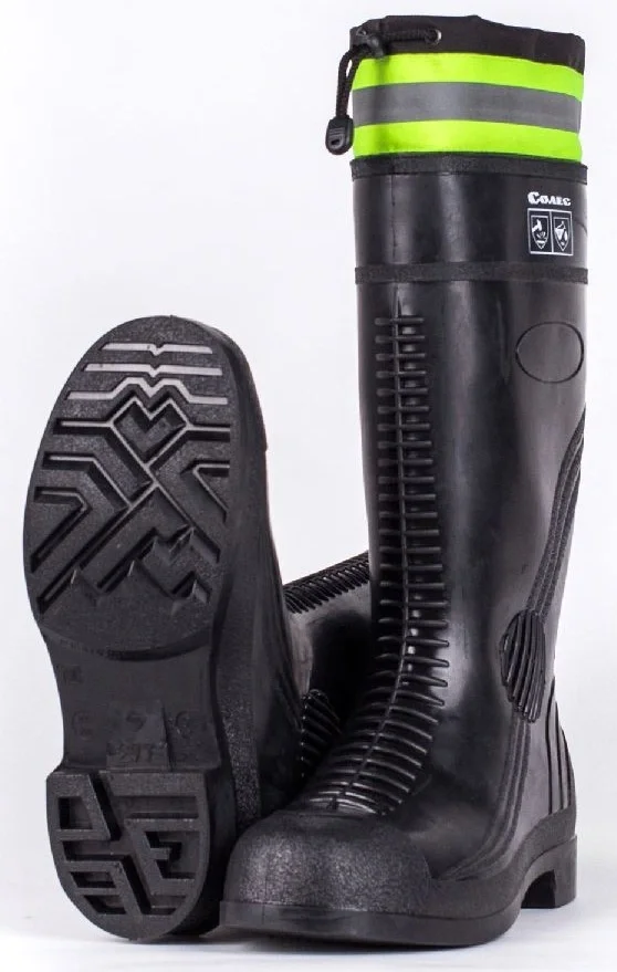 Сапоги резиновые С195 СОЛЕС (ТЗРО) мужские, комп. подносок, черные - фото 2