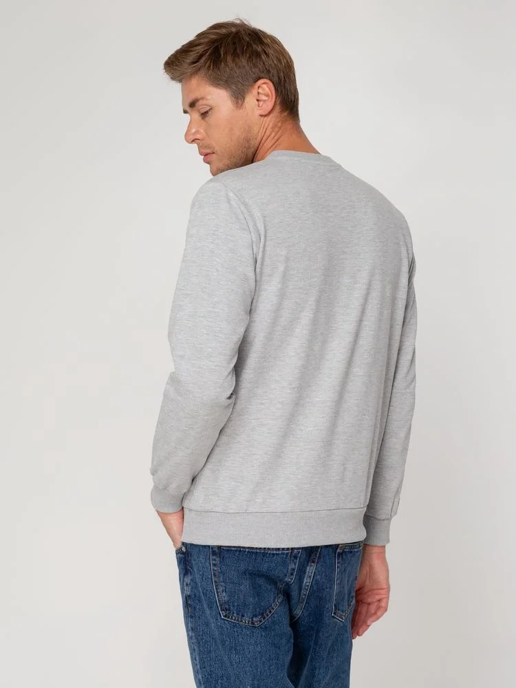 Свитшот Toima 2.0, серый меланж - фото 7