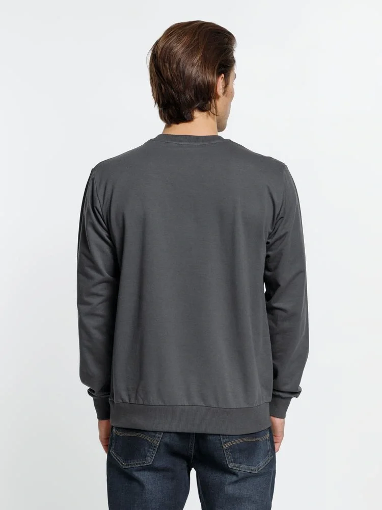 Свитшот Toima 2.0, темно-серый (графит) - фото 5