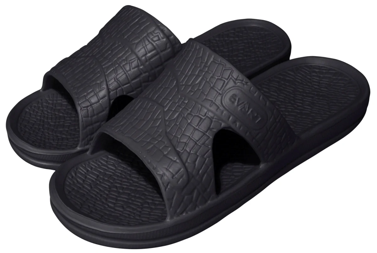 Тапочки ЭВА СТЭП (ЖАНЕТТ) женские, черные - фото 1