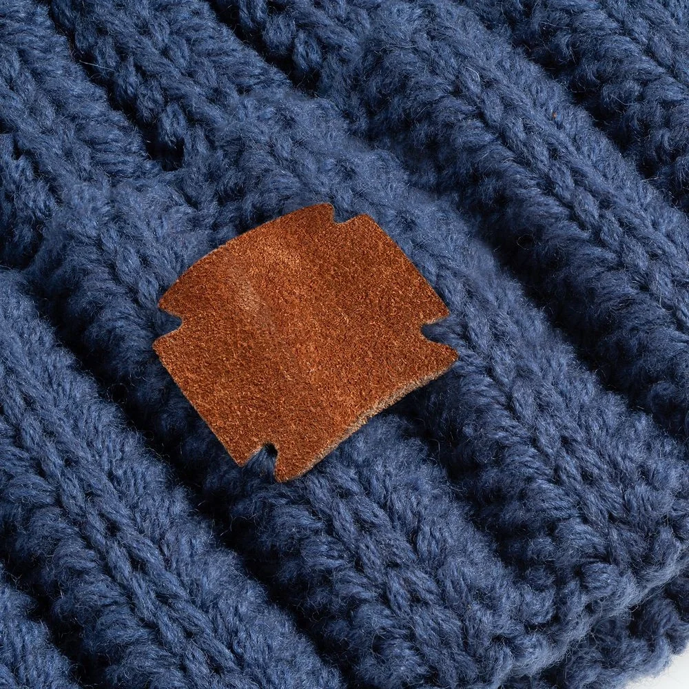 Варежки Brugge, синий меланж - фото 5