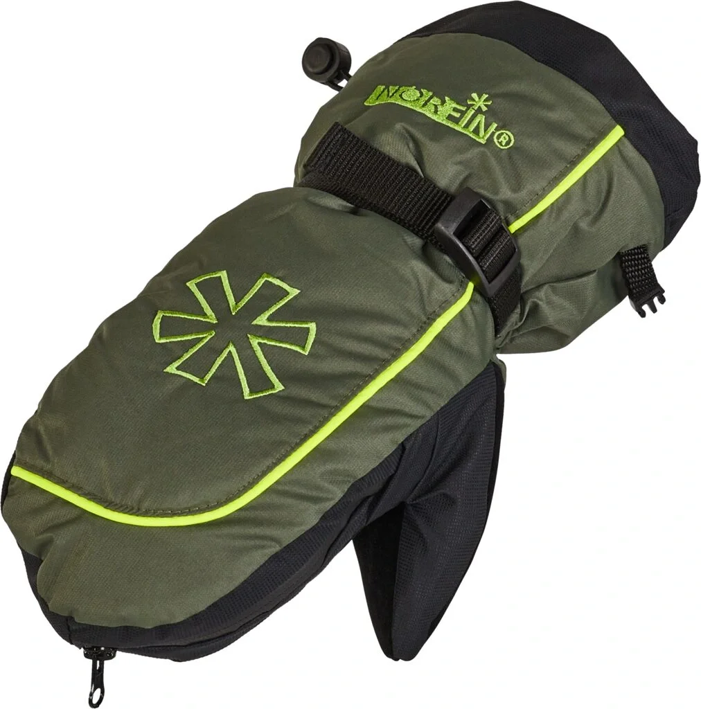 Варежки Norfin COMFORT ZIP GREEN - фото 5