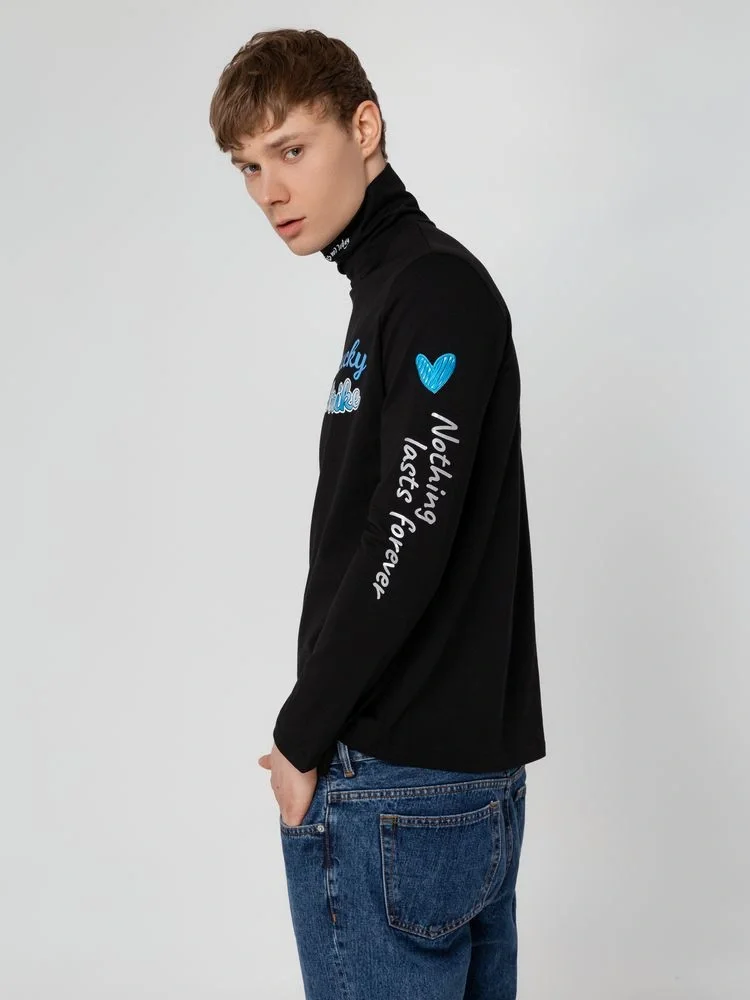 Водолазка Urban, черная - фото 15