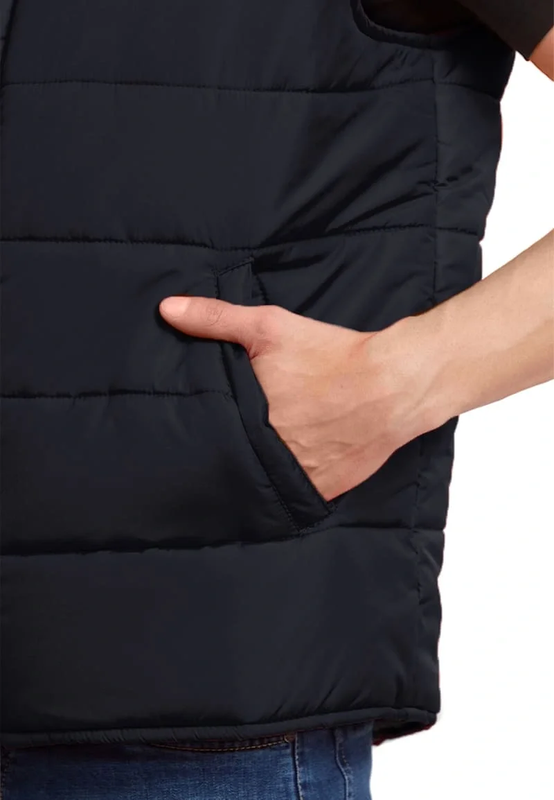 Жилет утепленный "РАПИД" цвет: черный, ткань: Дюспо - фото 4