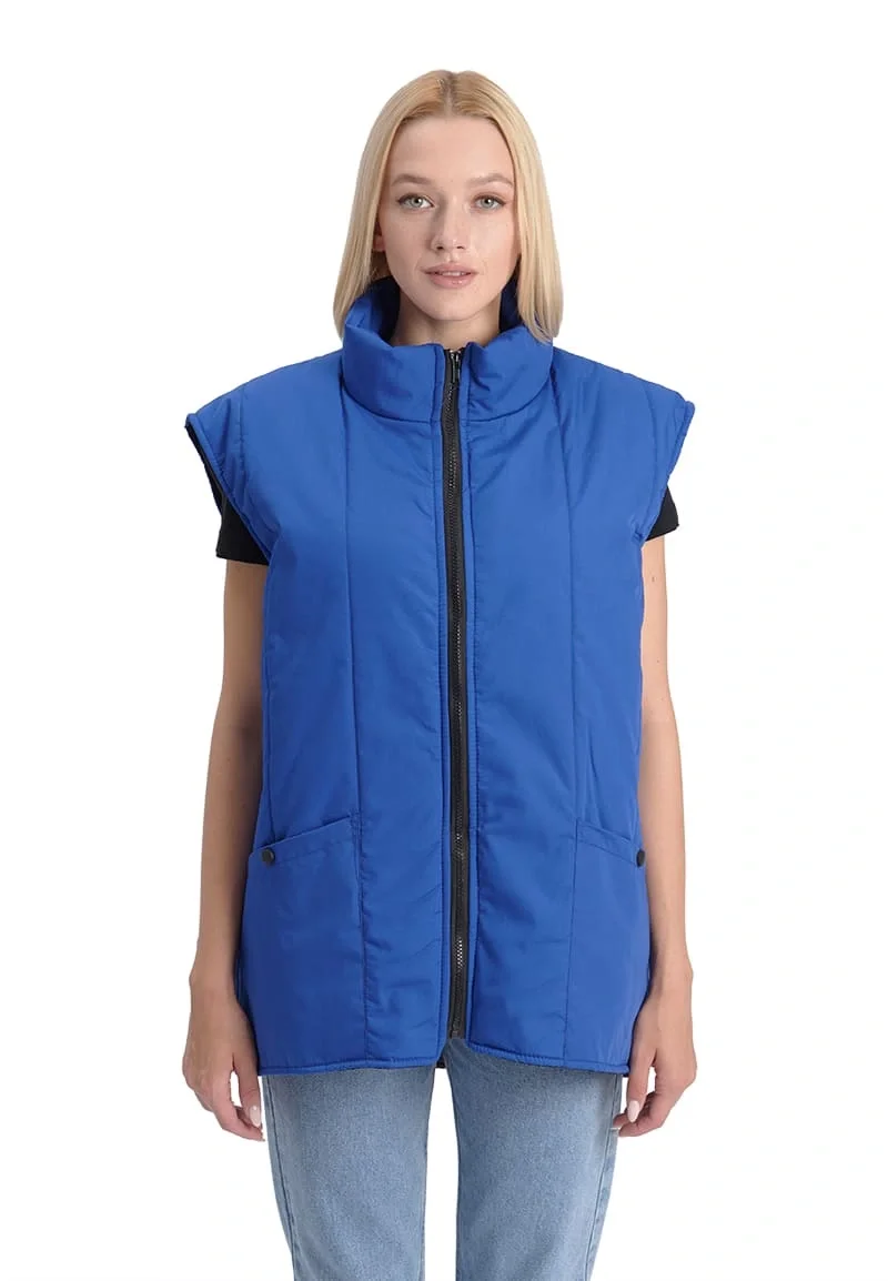 Жилет утепленный "РЕЙНИР", цвет: васильковый - фото 4