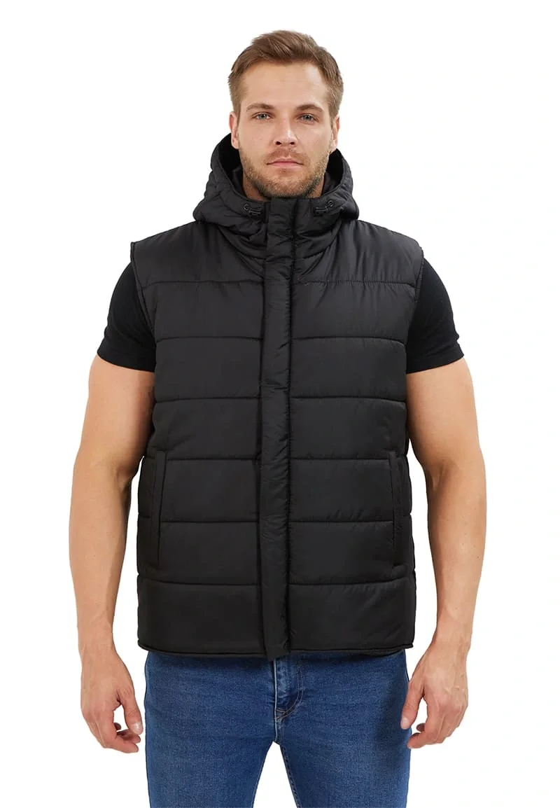 Жилет утеплённый "ДЕЛЬТА" , цвет: черный, ткань: Дюспо - фото 5