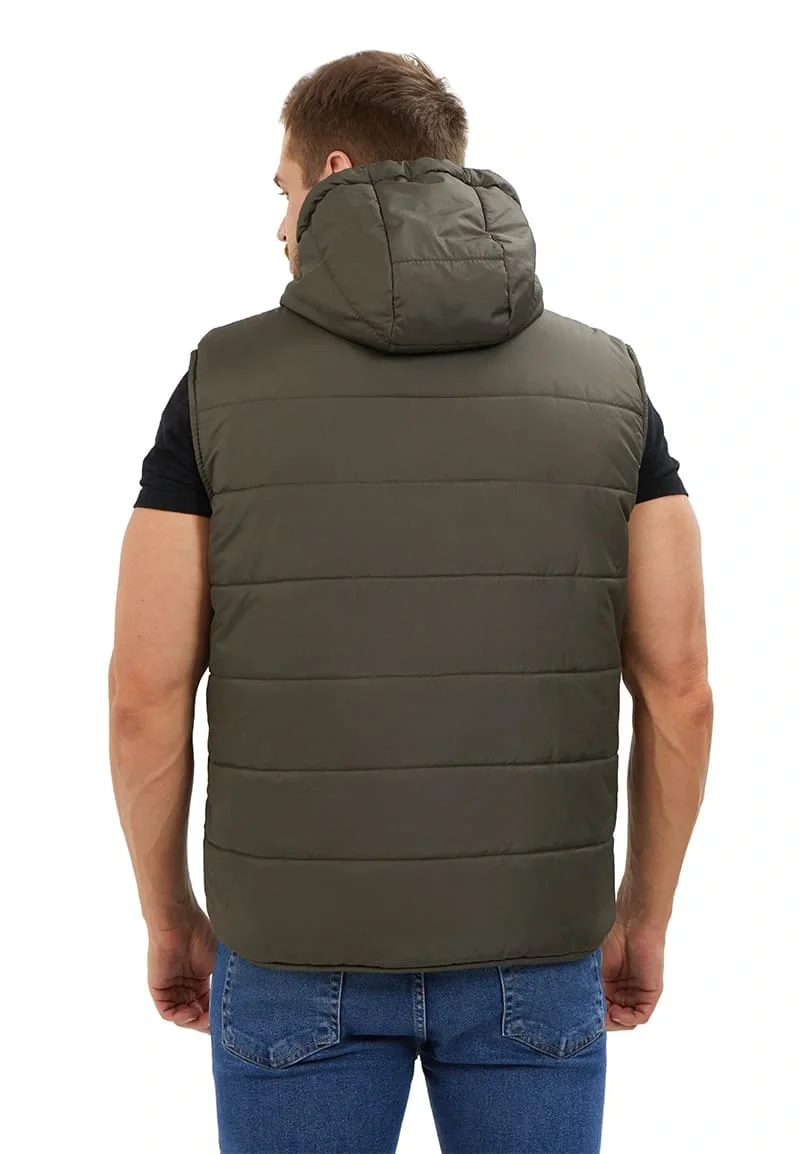 Жилет утеплённый "ДЕЛЬТА" , цвет: хаки, ткань: Дюспо - фото 3