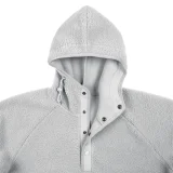 Анорак унисекс Oblako, светло-серый - фото 5