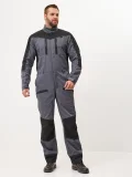 Комбинезон Орион (тк.35% хлопок, 65% пэ), серый - фото 4