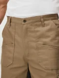 Брюки Канзас (тк.100% хлопок), бежевый/хаки - фото 10