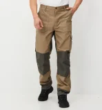 Брюки Канзас (тк.100% хлопок), бежевый/хаки - фото 5