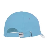 Бейсболка Honor, голубая с белым кантом - фото 2