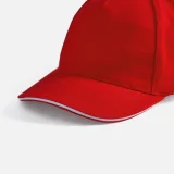 Бейсболка Long Beach, красная с белым - фото 21