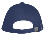 Бейсболка Long Beach, темно-синяя с белым - фото 4