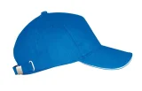 Бейсболка Long Beach, ярко-синяя с белым - фото 5