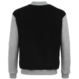 Бомбер College, черный - фото 3