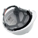 Каска защитная ЕЛАНПЛАСТ АЙ-ПРАЙМ КЛАССИК белая (пластиковое оголовье) - фото 5