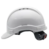 Каска защитная ЕЛАНПЛАСТ АЙ-ПРАЙМ СТАНДАРТ белая (ленточное оголовье) - фото 2