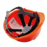 Каска защитная ЕЛАНПЛАСТ АЙ-ПРАЙМ СТАНДАРТ оранжевая (ленточное оголовье) - фото 5