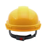 Каска защитная ЕЛАНПЛАСТ АЙ-ПРАЙМ СТАНДАРТ желтая (ленточное оголовье) - фото 4