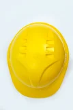 Каска защитная ЕЛАНПЛАСТ ЕВРОПА желтая (ленточное оголовье) - фото 11