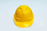 Каска защитная ЕЛАНПЛАСТ ЕВРОПА желтая (ленточное оголовье) - фото 9