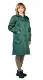 Халат женский "Валент" т-зеленый - фото 1