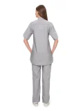 Костюм женский "Октава" серый с розовым (АКЦИОННАЯ ЦЕНА 20% с 01.02 по 15.02.26) - фото 3