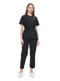 Костюм женский "Юмелия" черный - фото 2