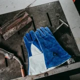 Краги сварочные утепленные Jeta Safety Ferrus Frost JWK601 синие - фото 3