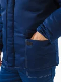 Куртка зимняя "УРАЛ" цвет: т.синий/василек - фото 7