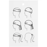 Многофункциональная бандана Dekko, черная - фото 3