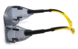 Очки защитные открытые поликарбонатные ЕЛАНПЛАСТ ПРАКТИК дымчатые (ОЧК303) - фото 3